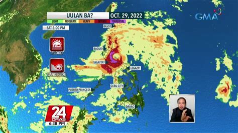 Lalapit ang Bagyong Paeng sa Catanduanes sa .
